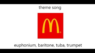 how to play mcdonalds theme song for low brass and trumpet [upl. by Zephaniah20]