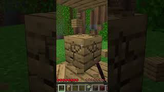 Minecraft Doppelter Kamin gaming minecraft minecraftshorts minecraftredstone redstone [upl. by Attirb]