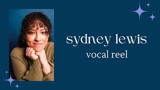 Sydney Lewis  Vocal Reel [upl. by Enirehtac]