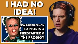 American Reacts to Firestarter  How The Prodigy Won Over Metalheads [upl. by Nahguav]