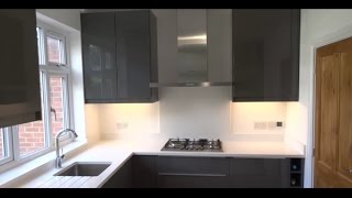 DIY Kitchen Refurbishment  Ikea kitchen  Underfloor heating  Quartz worktop [upl. by Rayner]