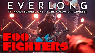 Foo Fighters ft Nandi Bushell  Everlong Live at The Forum Los Angeles 8262021 [upl. by Rew]