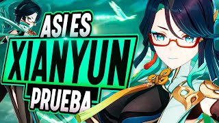 XIANYUN ES JODIDAMENTE INCREIBLE ⭐ PRIMERAS IMPRESIONES y POSIBLES BUILDS  Genshin Impact [upl. by Gnap116]