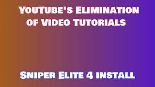 Download Sniper Elite 4  HOW TO DOWNLOAD Sniper Elite 4 IN PC  Get Sniper Elite 4 Game [upl. by Eanrahc]