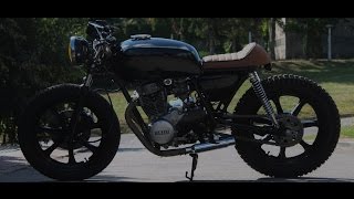 YAMAHA XS 400 2A2 1980 CAFE RACER BRATSTYLE [upl. by Ennylyak]