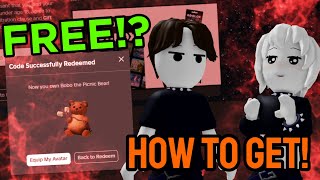 3 FREE NEW ROBLOX ITEMS How To Get Them [upl. by Steinway87]