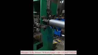 Flexible exhaust pipe making machine [upl. by Ameen]