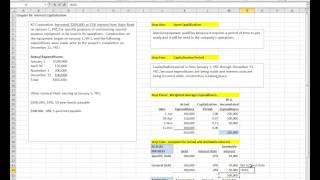 Chapter 10 Interest Capitalization [upl. by Derwood]