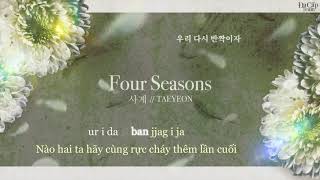 Vietsub  Kara Taeyeon 태연  Four Seasons 사계 [upl. by Enneirb]