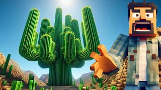 BEST Automatic Cactus Farm in Minecraft 121 Tutorial [upl. by Iolenta]