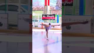 A stunning Ina Bauer by Katie Krafchik skating to 🎵 haleyreinhart [upl. by Dempsey763]