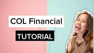 Tutorial How to open a COL Financial Account online [upl. by Garris107]