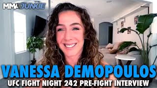 Vanessa Demopoulos Aims to Display Extreme Power Enter the Rankings  UFC Fight Night 242 [upl. by Nasar]