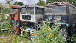 Abandoned stagecoach buses Manchester [upl. by Shepley]