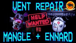 How to beat FNaF VR  Mangle  Ennard Vent Repair Walkthrough  FNaF Academy [upl. by Bengt]