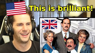 American Reacts to Fawlty Towers  Top 10 Best Moments [upl. by Riamo314]