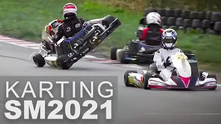 SM Karting 2021 kvalificeringsheat fredag [upl. by Burkhard274]