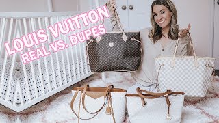 Louis Vuitton Neverfull Review amp Louis Vuitton Dupes  Look For Less  Lee Benjamin [upl. by Kaia982]