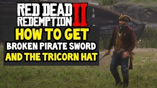 How To Get The Pirate Sword amp Pirate Hat In Red Dead Redemption 2 RDR2 [upl. by Ronica]