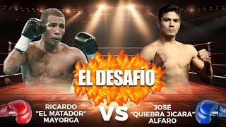 Ricardo quotEL MATADORquot Mayorga regresa al BOXEO y esta vez enfrentará a José QUIEBRA JICARA Alfaro [upl. by Yllatan128]