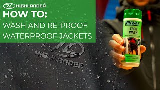 How to Wash and ReProof your Waterproof Jacket [upl. by Ericksen720]