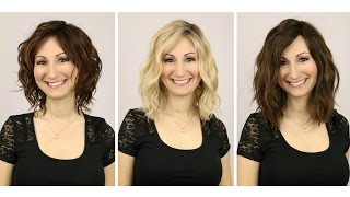 3 Beautiful New Wavy Lace Front Wigs [upl. by Kaiulani331]