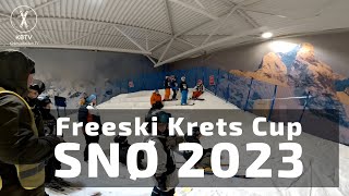 Freeski Kids 7  10 år kjører finale Slopestyle Krets Cup på SNØ Arena [upl. by Inig]