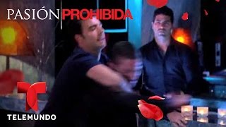 Pasión Prohibida  Golpes y cachetadas  Telemundo Novelas [upl. by Hgielak]