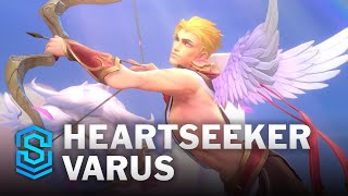 Heartseeker Varus Wild Rift Skin Spotlight [upl. by Arraeis]