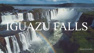 Iguazu Falls 4K  Scenic Relaxation Film With Calming Muziek [upl. by Eile29]