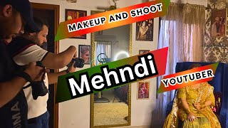 Bridal Shoot 🤣 Itni mehntain 😢 Phupho ki singing 🥰 singer makeup bridal [upl. by Arlyn]