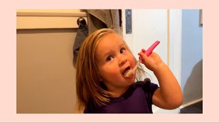 Annabelle Brushes Her Teeth [upl. by Ecirad]