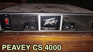 review power amplifire PEAVEY CS 4000 [upl. by Atsyrt]