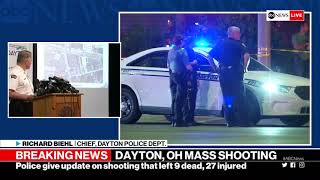 Dayton Ohio shooting Police give update on overnight shooting  ABC News [upl. by Ahmar]