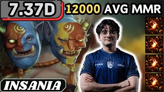 737d  Insania OGRE MAGI Hard Support Gameplay 21 ASSISTS  Dota 2 Full Match Gameplay [upl. by Maryellen]