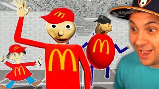 NEVER Let Baldi Work at MCDONALDS [upl. by Higgins]