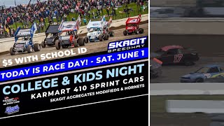 Skagit Speedway Hornet highlights  June 1 2024 [upl. by Crain]