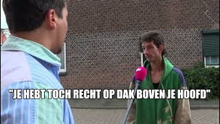 Ondernemer bewaakt pand tegen ruftende krakers [upl. by Pinkham]