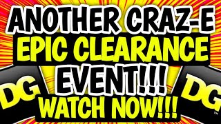 🤯ANOTHER DG CLEARANCE EVENT🤯WATCH NOW🤯THIS IS CRAZE🤯DOLLAR GENERAL COUPONING THIS WEEK🤯 [upl. by Lairbag]