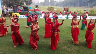 DCGPSC  Dance Performance in Kurmitola Golf Club  Dhaka Cantonment Girls Public School amp College [upl. by Aicnerolf]