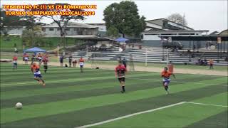 COMPLETOCEBOLLITAS FC VS ROMANOS FC 7MA FECHA OLIMPIADAS ASEXCALI 2024 [upl. by Meedan408]