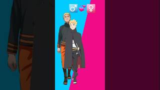 Singing challenge  Anime boys vs girls  shorts minecraft animation naruto [upl. by Enale]