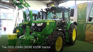 The 2020 JOHN DEERE 6120R tractor [upl. by Lehteb]