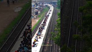 Overcrowded Bangladesh Eid Special Train [upl. by Carl813]