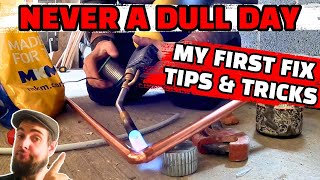 Small extension heating first fix  Day in the life of a plumber [upl. by Lerad]