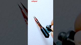 Calligraphy writing tutorial ✍️ Modern calligraphy ✒️shorts ytshorts youtube viral creative [upl. by Bucky176]