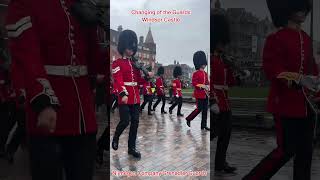 Changing of The Guards at Windsor Castle windsor windsorcastle changingoftheguard uk travel [upl. by Arno95]