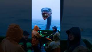 Giant Deep Sea Monsters Caught by Fishermen shorts GiantSeaCreatur FishingDiscoverundedwater [upl. by Eilis249]