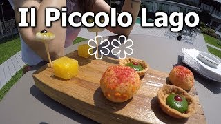 A pranzo al ristorante PICCOLO LAGO due stelle michelin ⭐⭐ [upl. by Ssur]