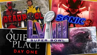 Every Movie Trailer Coming To SuperBowl 2024 [upl. by Alarice]